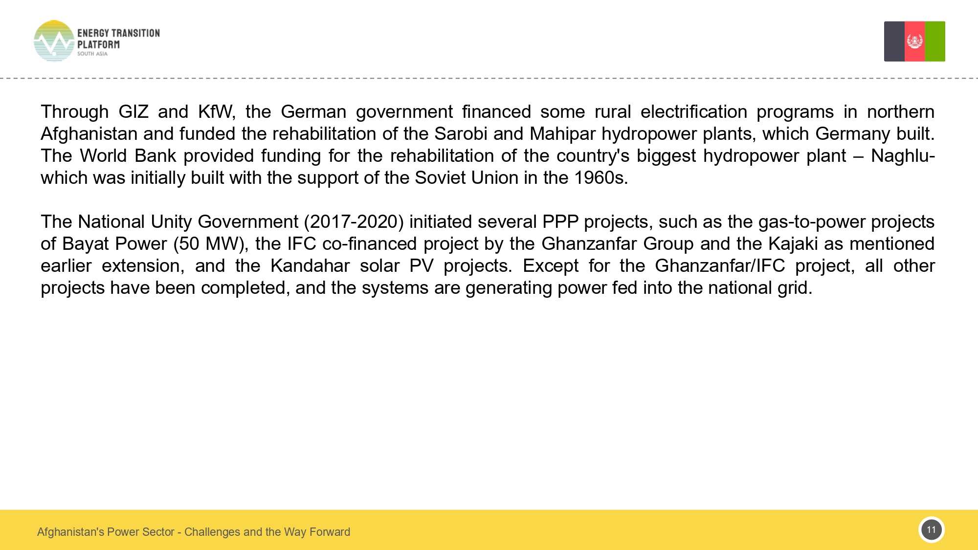 Afghanistan Policy Brief