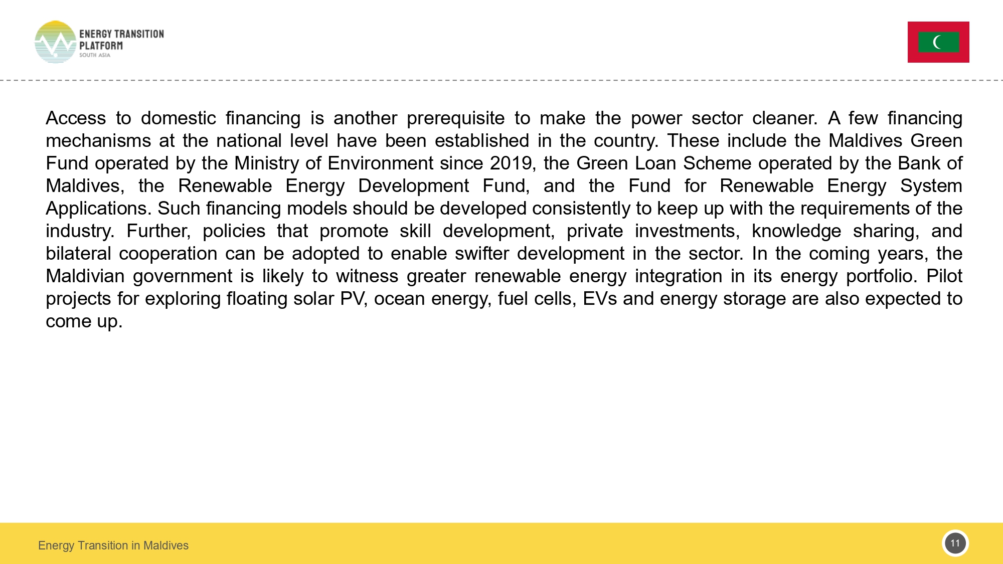 Maldives Policy Brief
